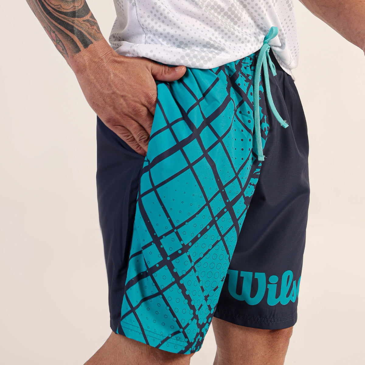 Short Beach Tennis Print M