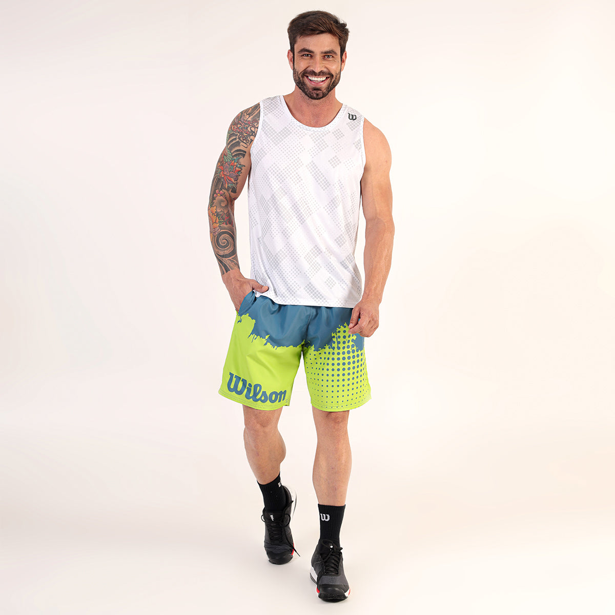 Short Beach Tennis Print
