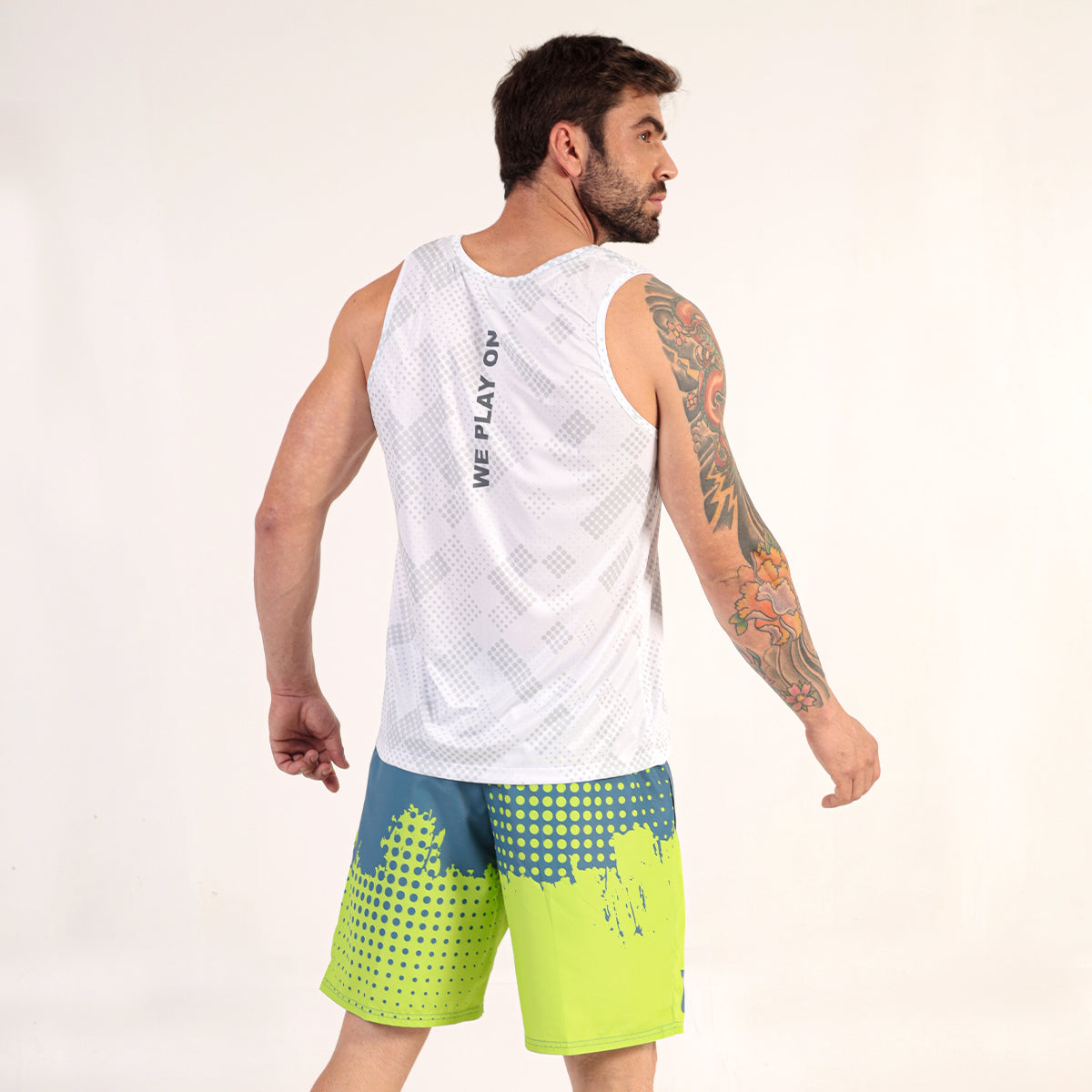 Short Beach Tennis Print