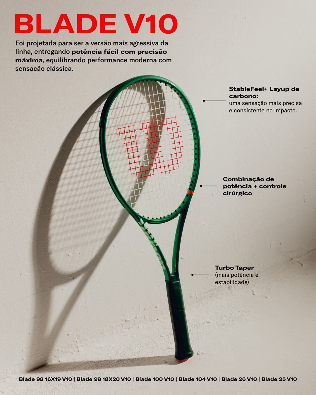 Raquete Tênis Blade 98 (18X20) V10