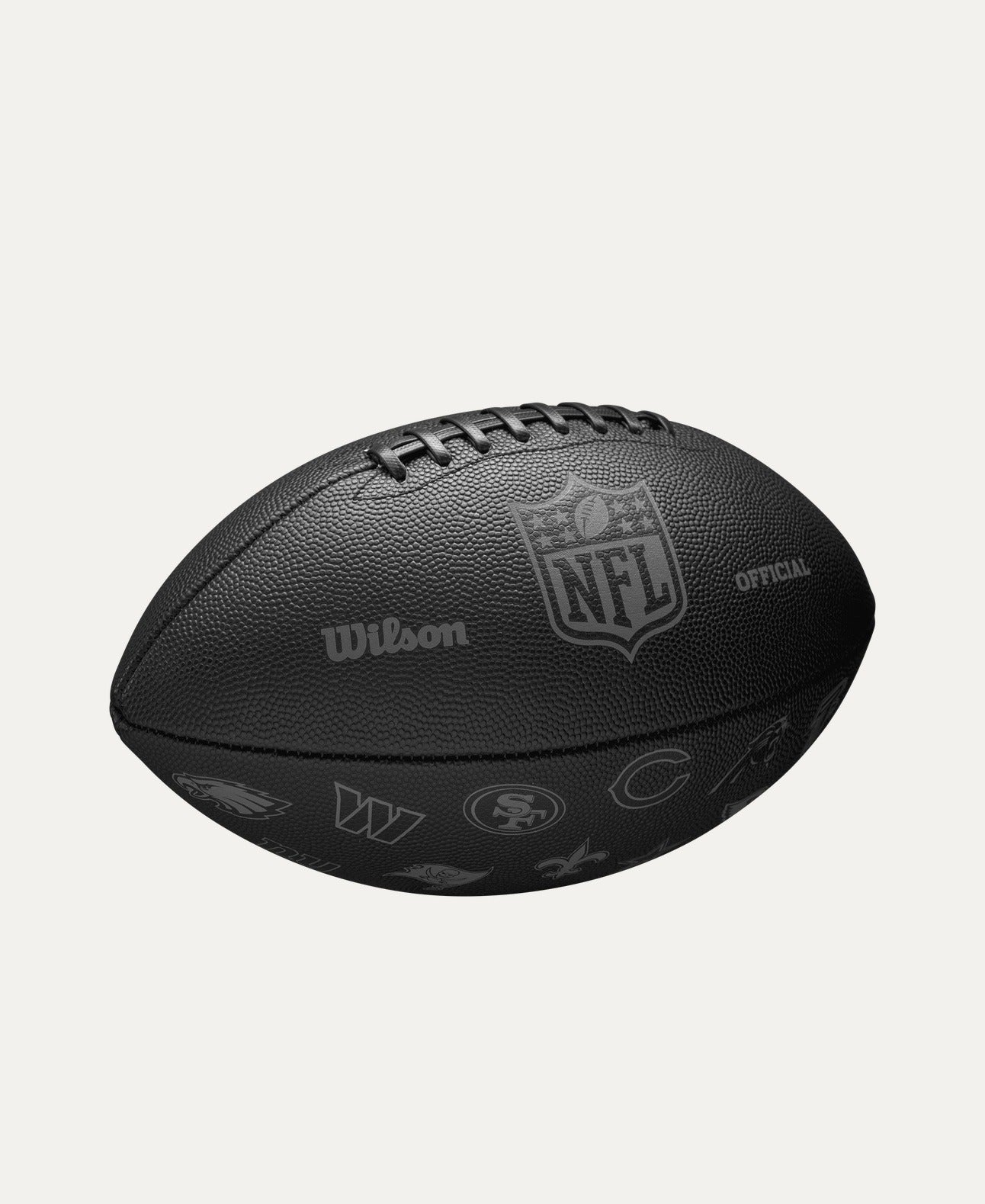 Bola de Futebol Americano NFL 32 Team Black Oficial