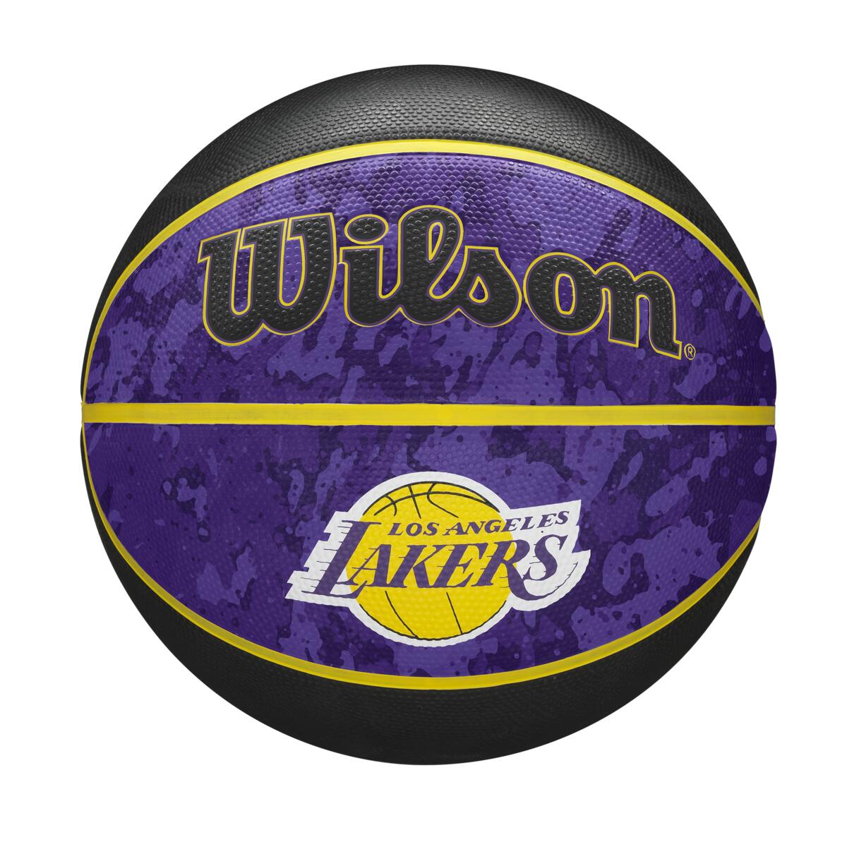 Bola de Basquete NBA Team Tiedye #7- Los Angeles Lakers