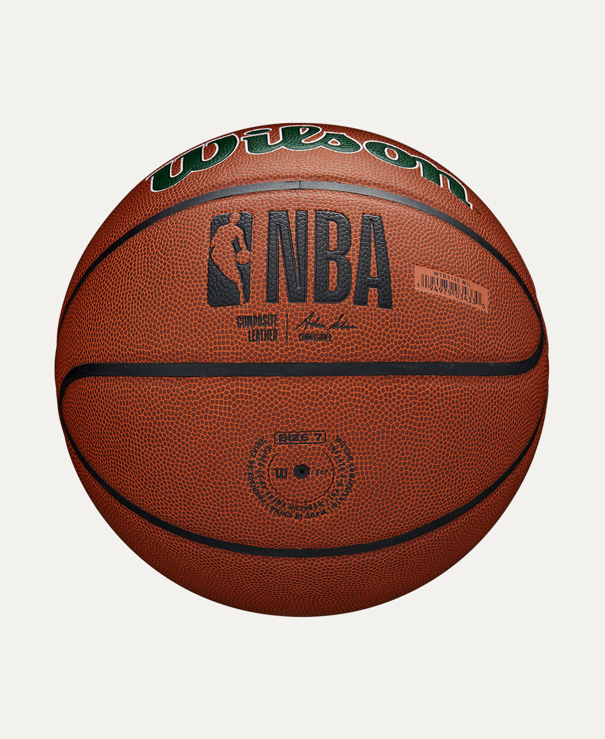 Bola de Basquete NBA Team Alliance - Milwaukee Bucks #7