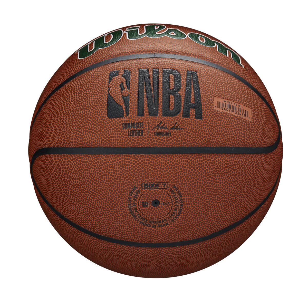 Bola de Basquete NBA Team Alliance - Milwaukee Bucks #7