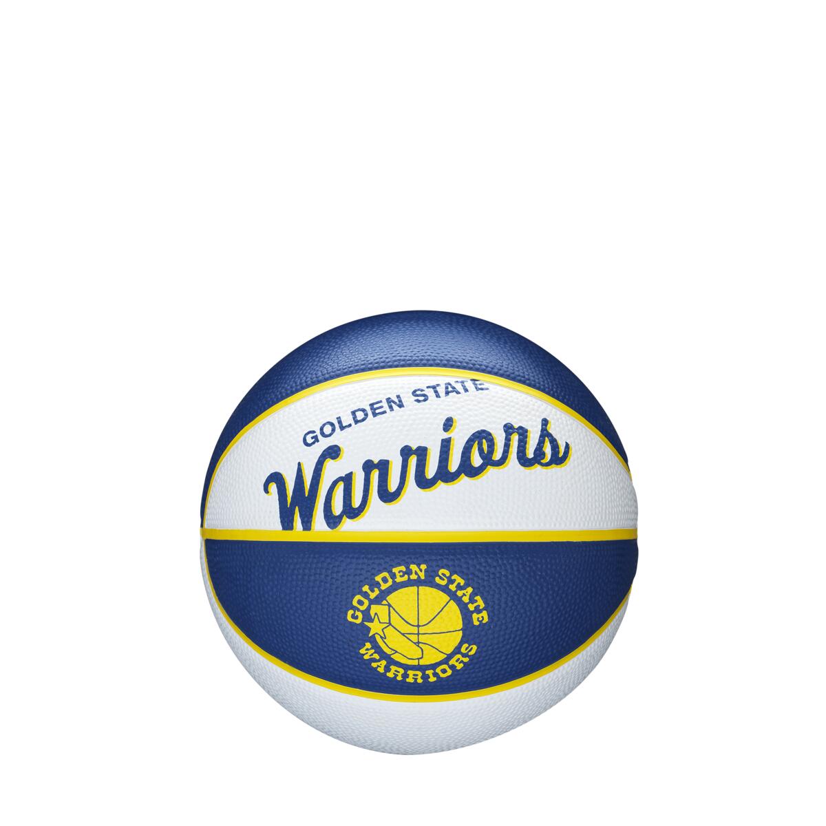 Bola de Basquete NBA Team Retro Mini - Golden State Warriors