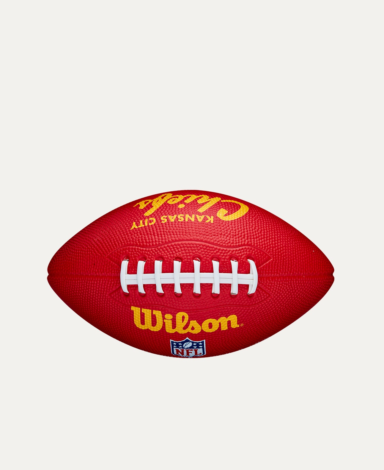 Mini Bola de Futebol Americano NFL Team Retro Kansas Chiefs