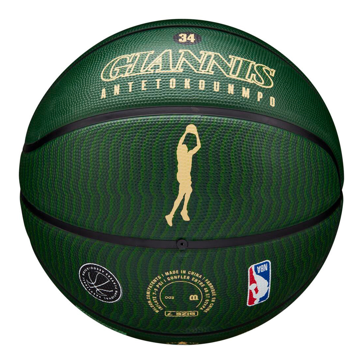 Bola de Basquete NBA PLAYER ICON Outdoor #7 - Giannis Antetokounmpo