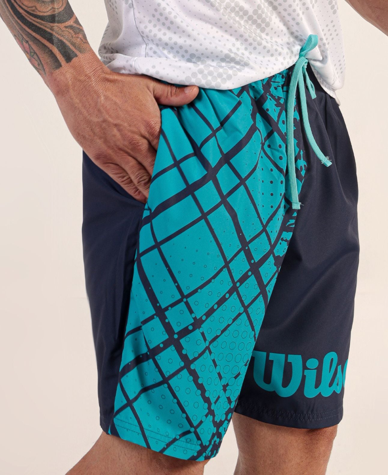 Short Beach Tennis Print M
