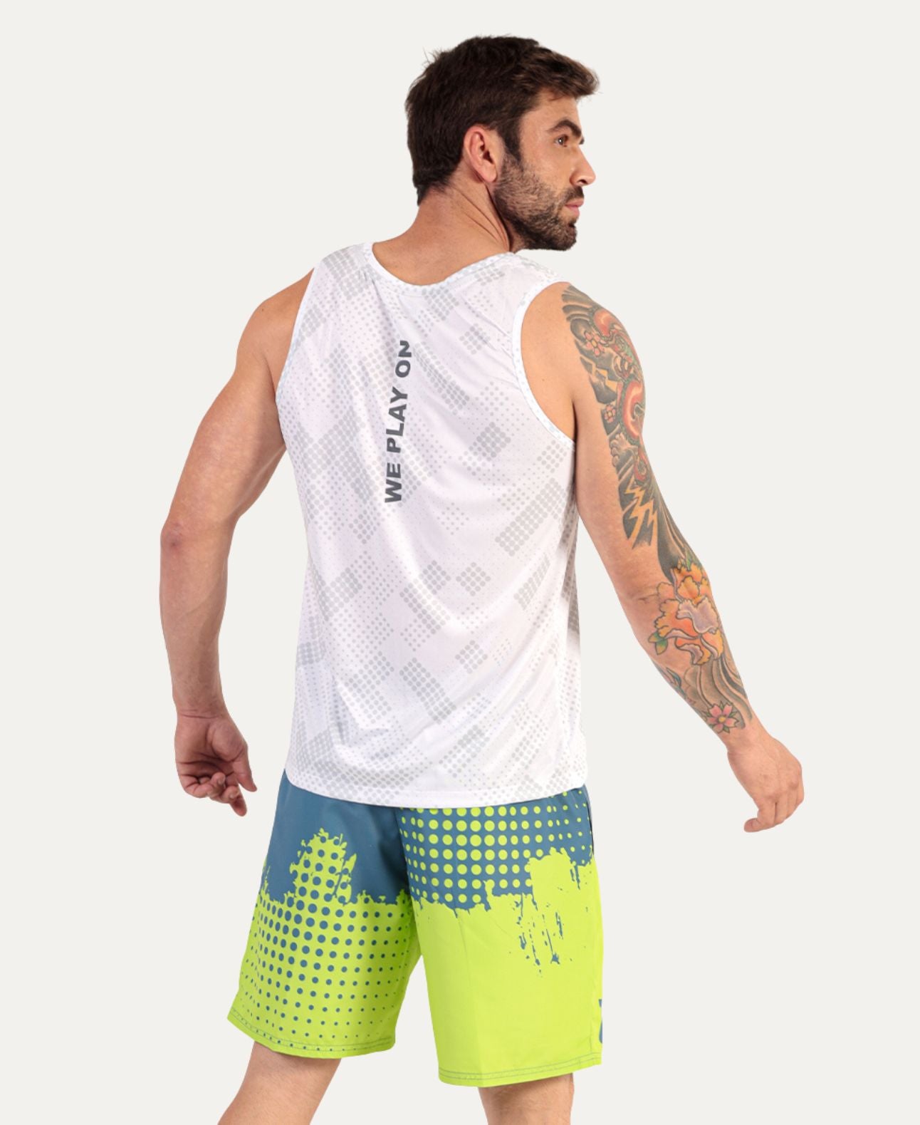 Short Beach Tennis Print