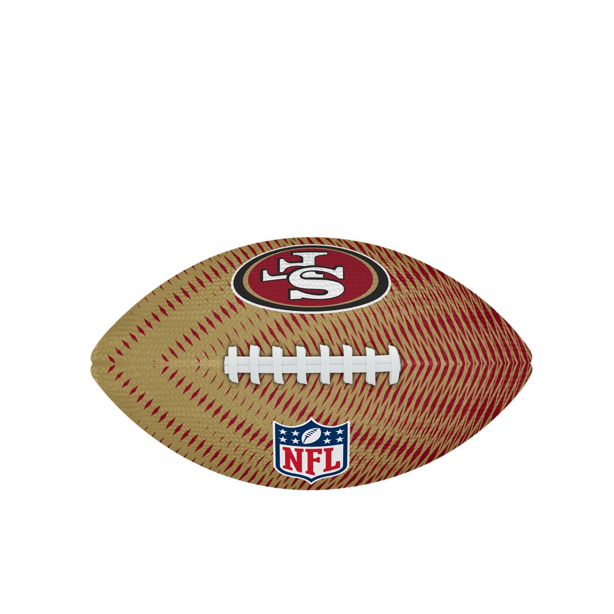 Bola de Futebol Americano NFL Tailgate Jr San Francisco