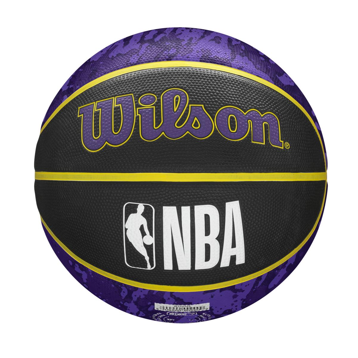 Bola de Basquete NBA Team Tiedye #7- Los Angeles Lakers