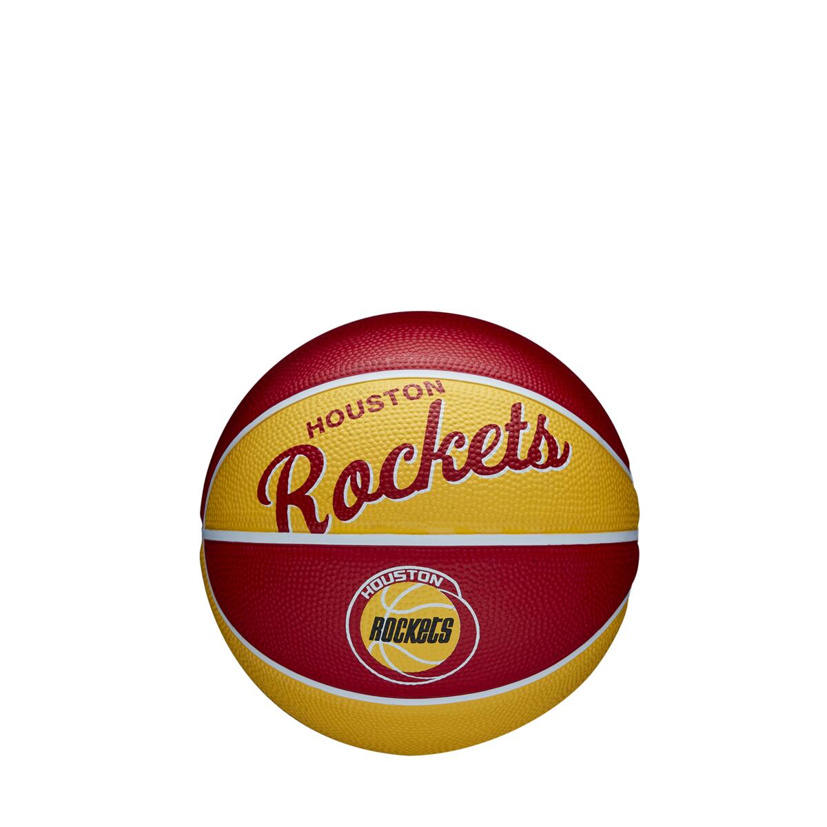 Bola de Basquete NBA Team Retro Mini - Houston Rockets