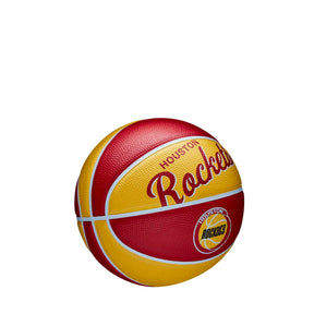 Bola de Basquete NBA Team Retro Mini - Houston Rockets