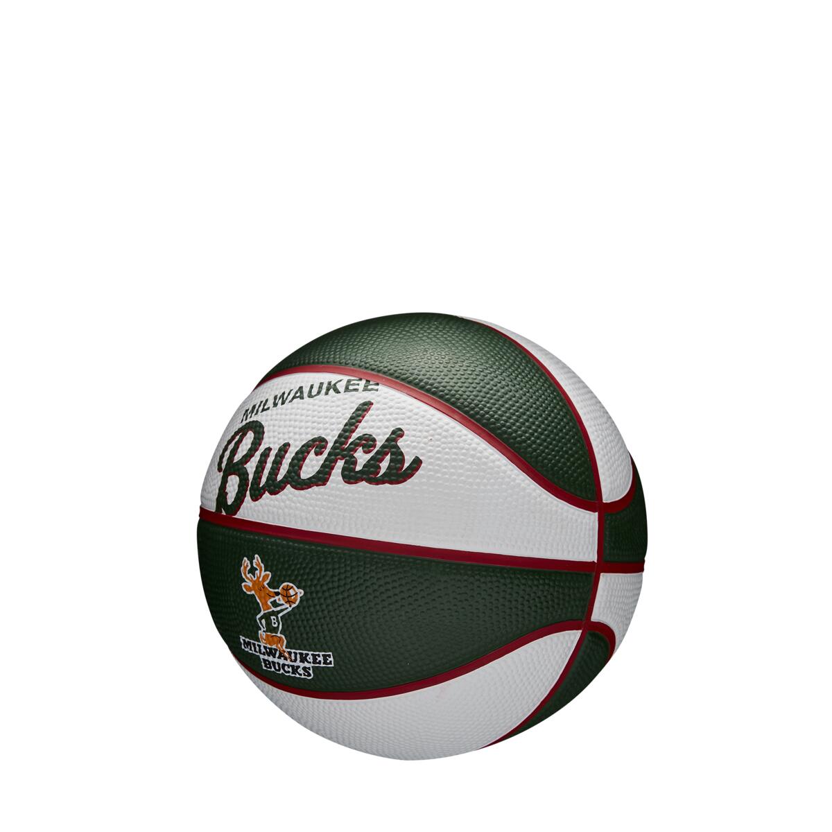Bola de Basquete NBA Team Retro Mini - Milwaukee Bucks