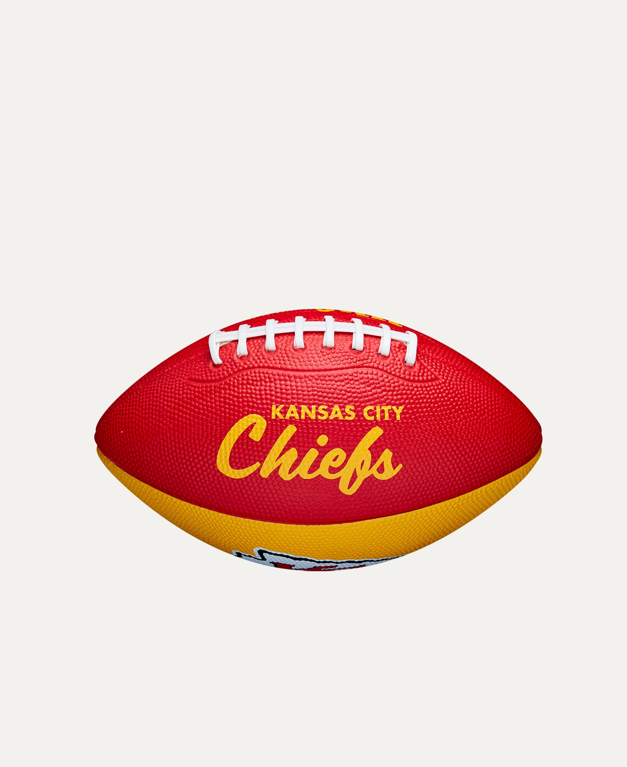 Mini Bola de Futebol Americano NFL Team Retro Kansas Chiefs
