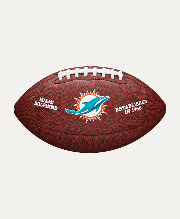 Bola de Futebol Americano NFL Team Backyard Legend Miami Dolphins